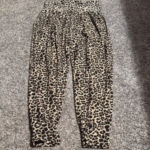 Stylish Leopard Print Women's Joggers